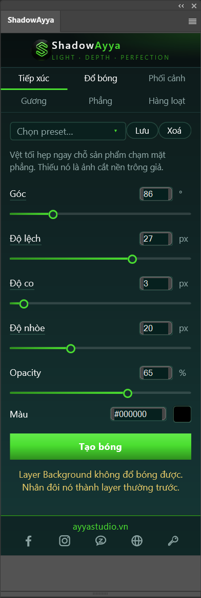 Panel — Tiếp xúc